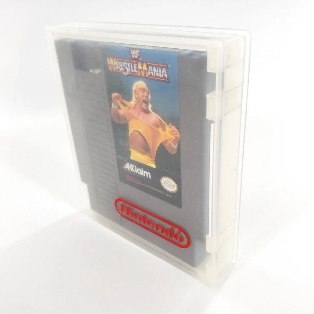 WWF WrestleMania Nintendo NES Authentic w/ Manual & Case Tested & Works